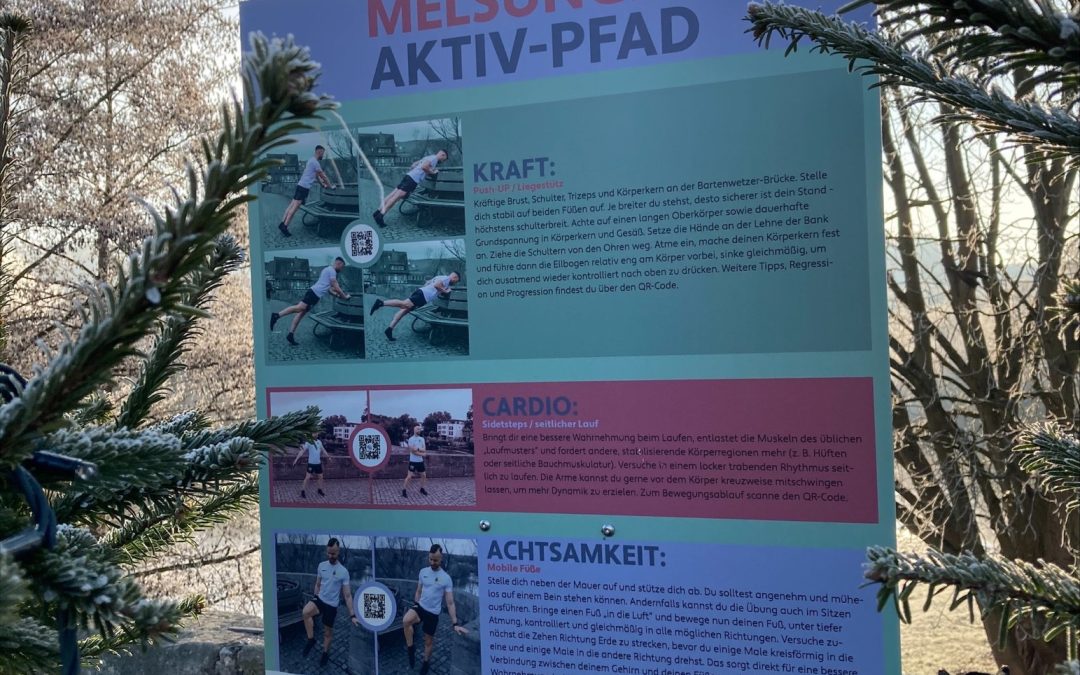 Melsungen wird aktiv: Bewegungspfad kann ab sofort genutzt werden