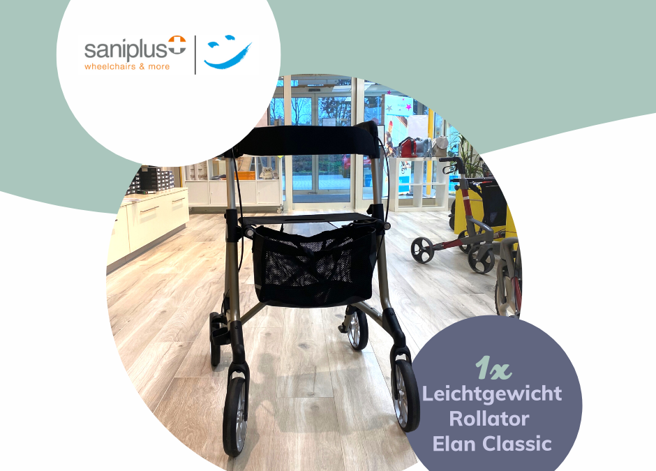 Sonderverlosung im Advent: Leichtgewicht Rollator gewinnen