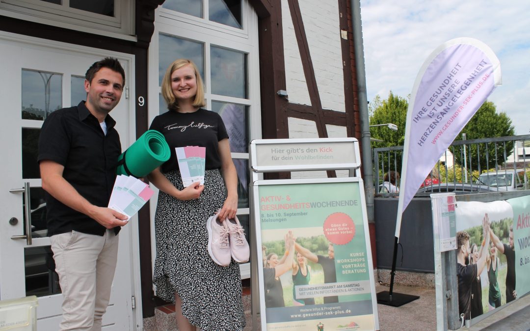 Melsunger Aktiv- und Gesundheitswochenende mit kostenfreien Angeboten für ein ausgewogenes Leben